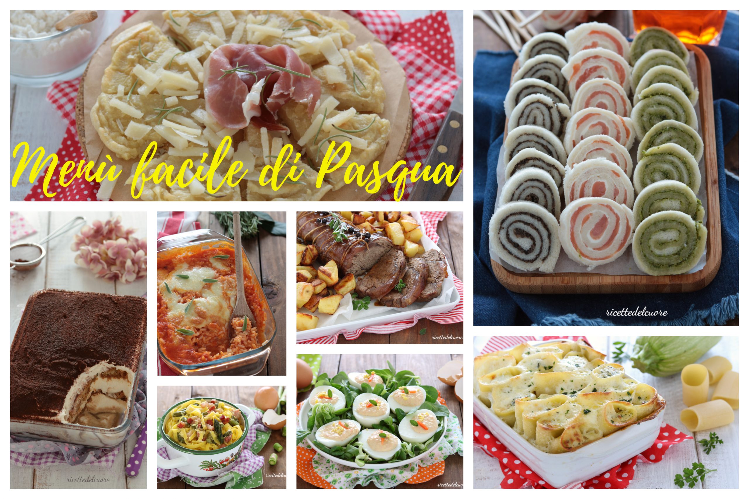 menù di pasqua casalingo