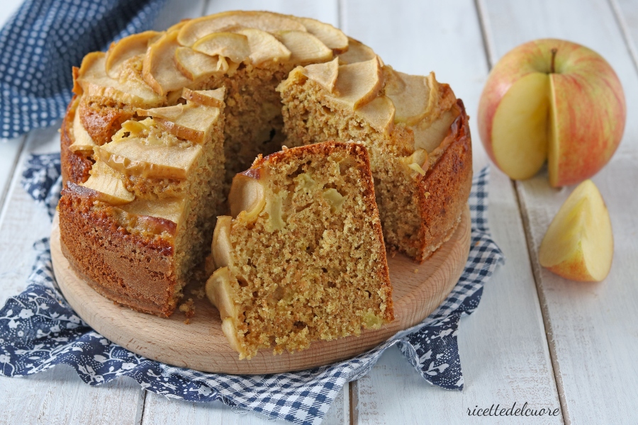 Torta di mele integrale