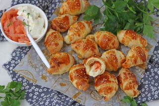 cornetti salati con pasta sfoglia