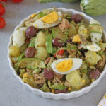 insalata di patate e zucchine grigliate