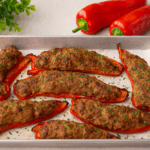 Peperoni a corno di toro ripieni