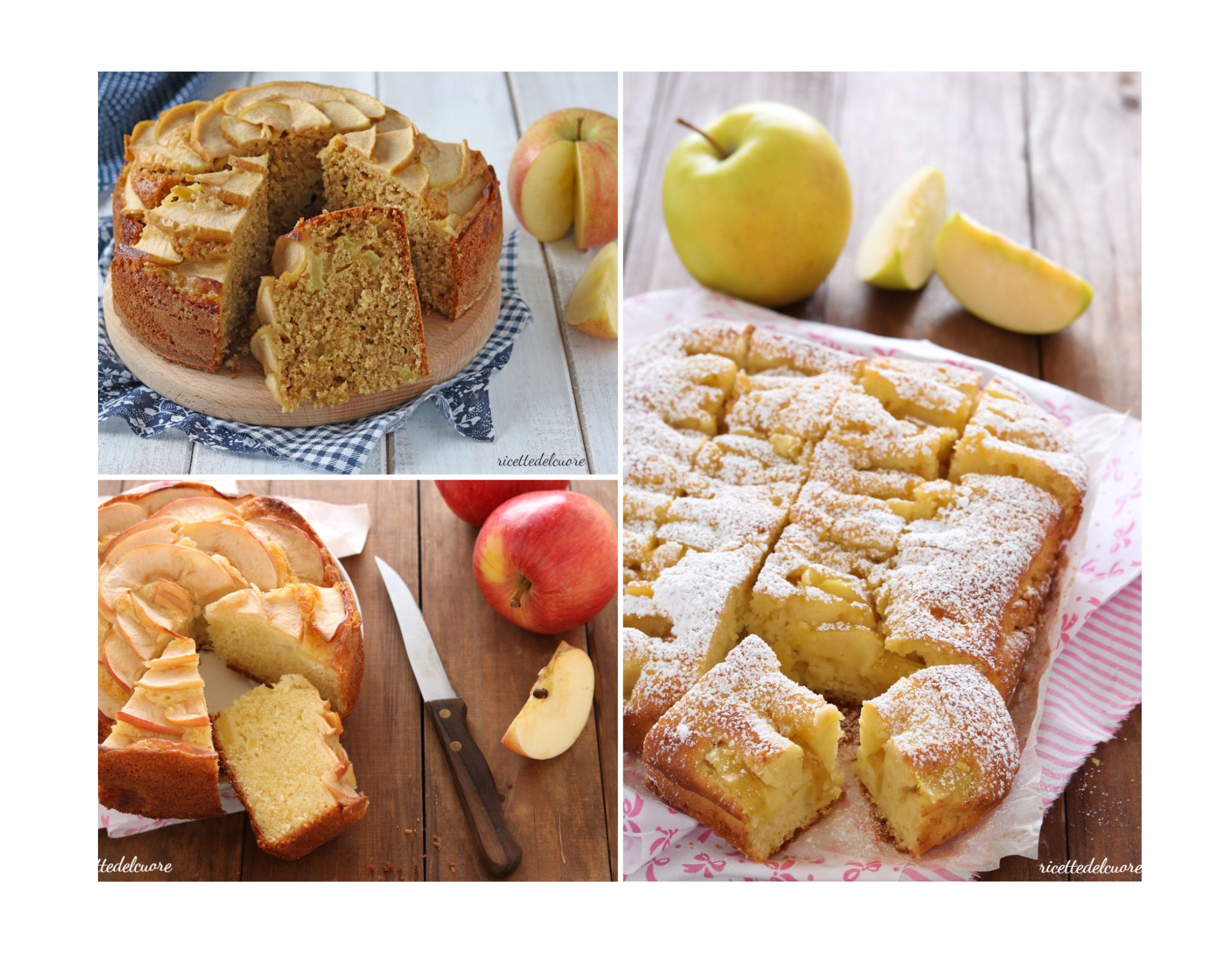 5 torte di mele soffici e profumate come quelle della nonna