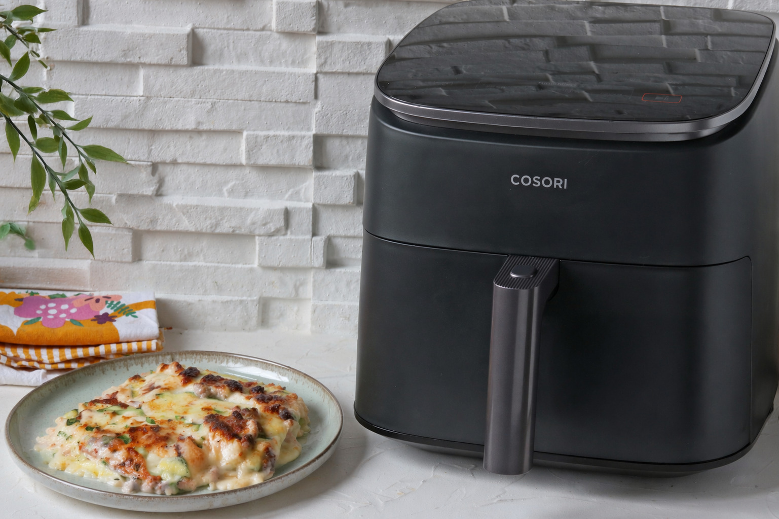 lasagne bianche in friggitrice ad aria