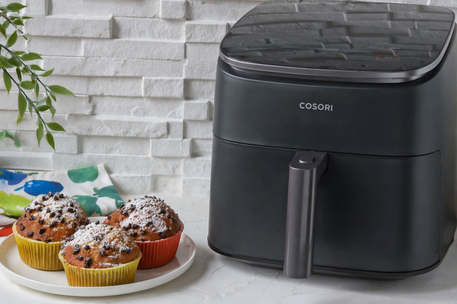 muffin in friggitrice ad aria