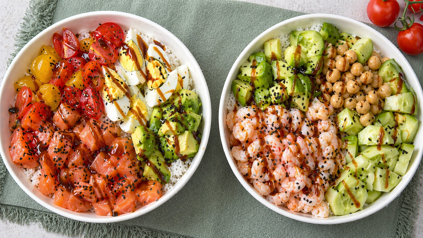 poke bowl fatta in casa