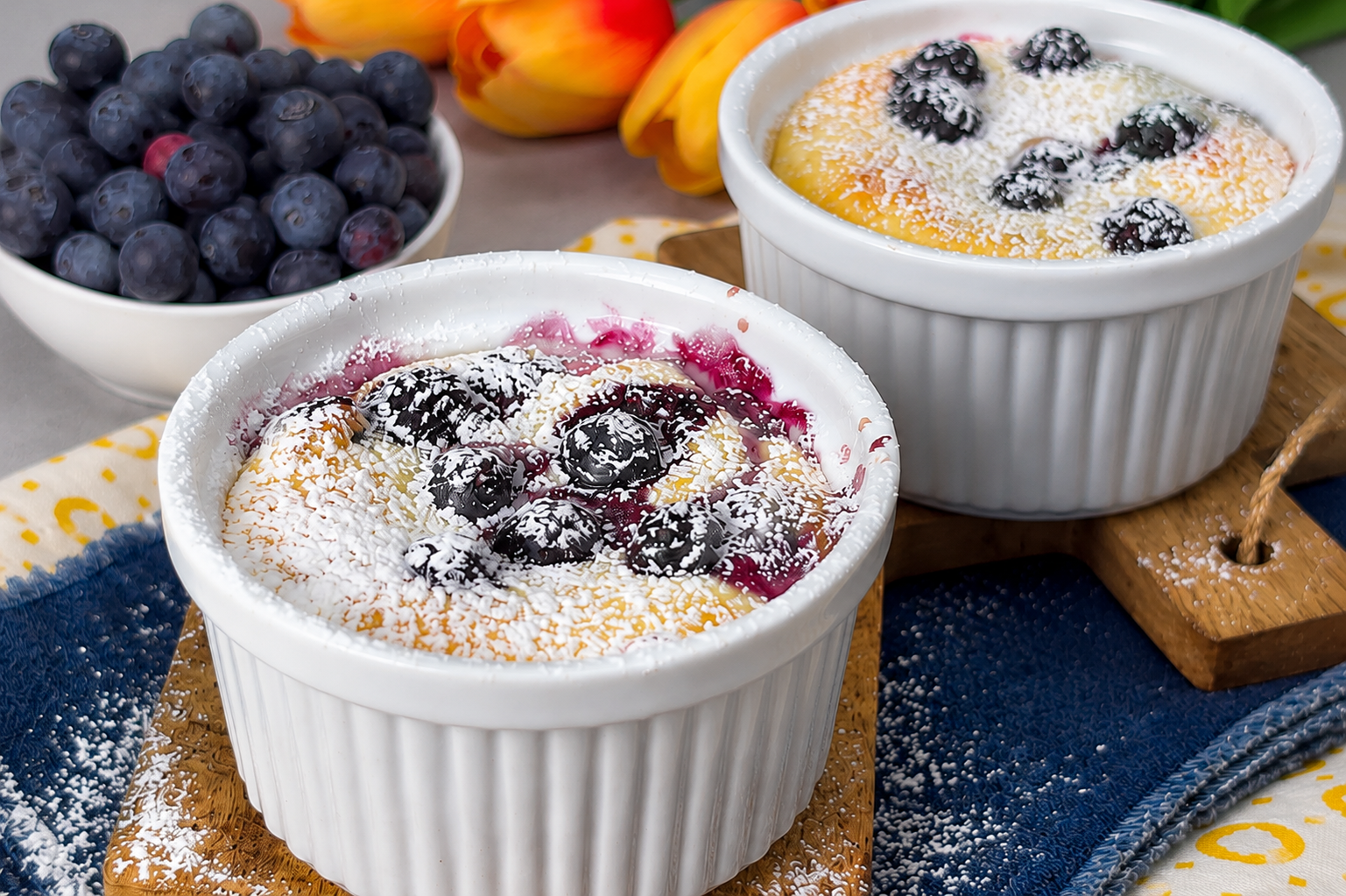 mini cheesecake in friggitrice ad aria
