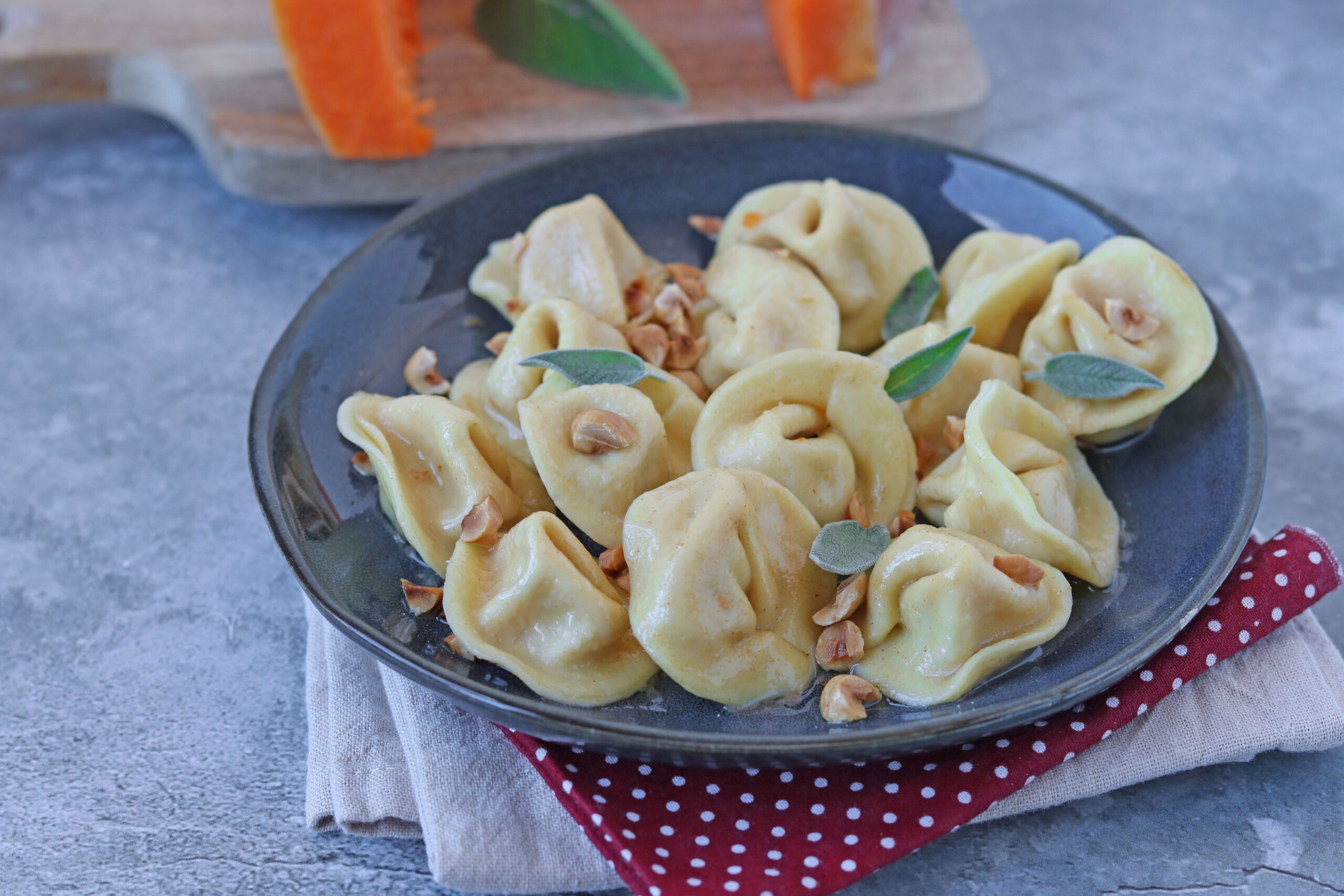Tortelli di zucca burro e salvia