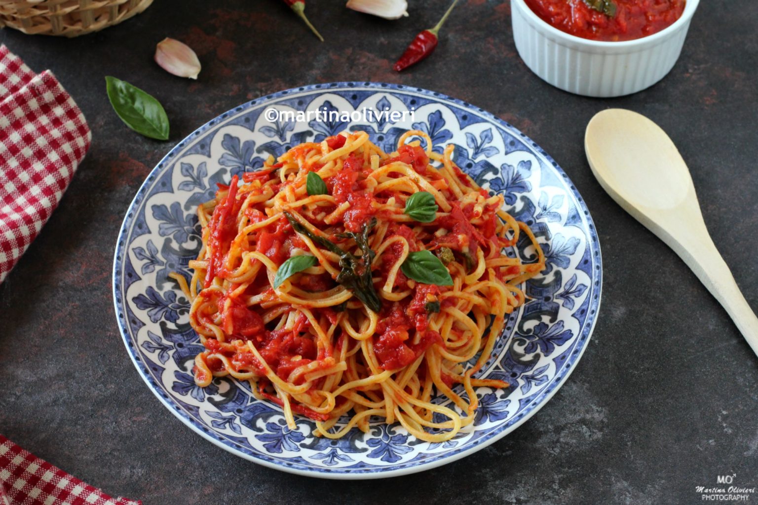 Pasta con pomodoro fresco e basilico Le Ricette di Libellula