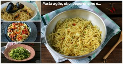 Pasta aglio, olio, peperoncino e...