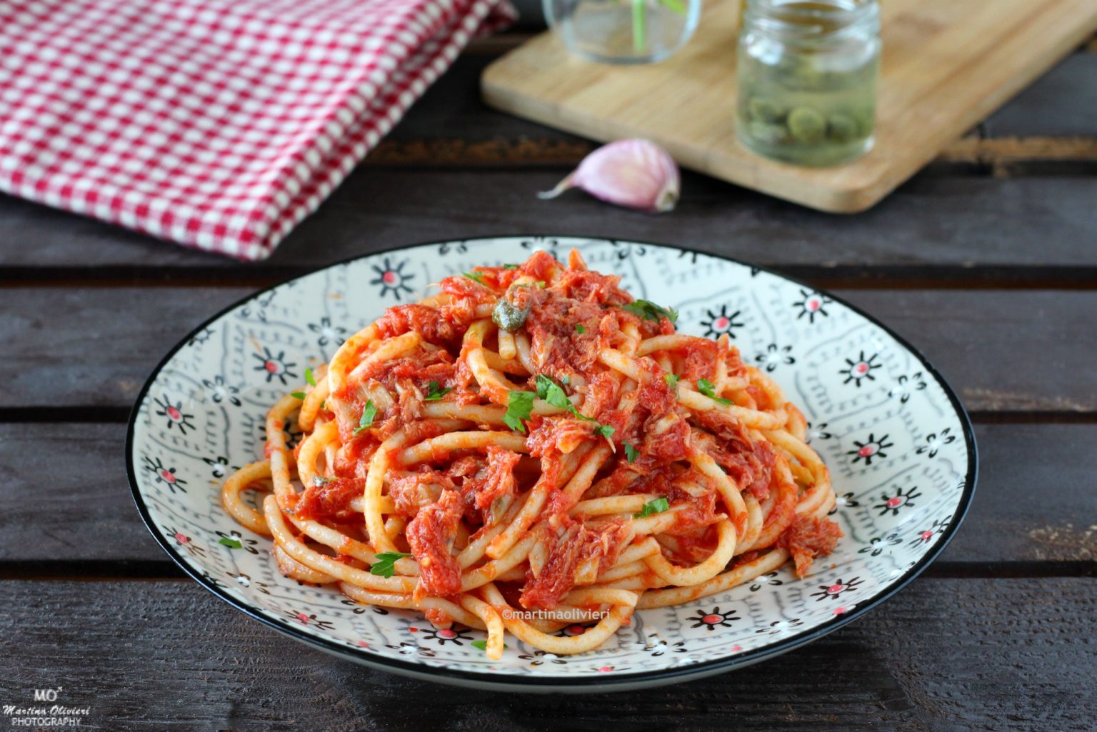 Spaghetti Al Sugo Di Tonno E Acciughe - Le Ricette Di Libellula