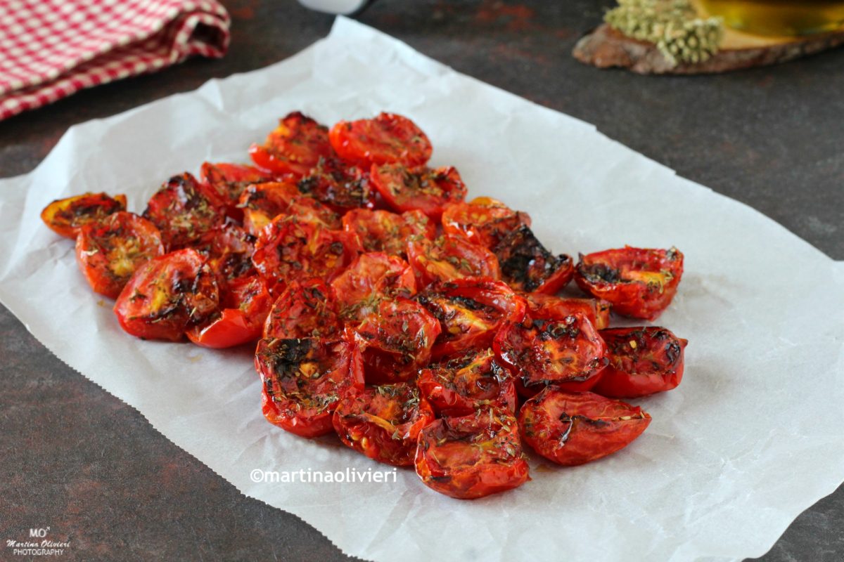 Pomodorini confit Friggitrice ad aria calda Le Ricette di Libellula