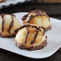 Dolcetti al cocco e cioccolato