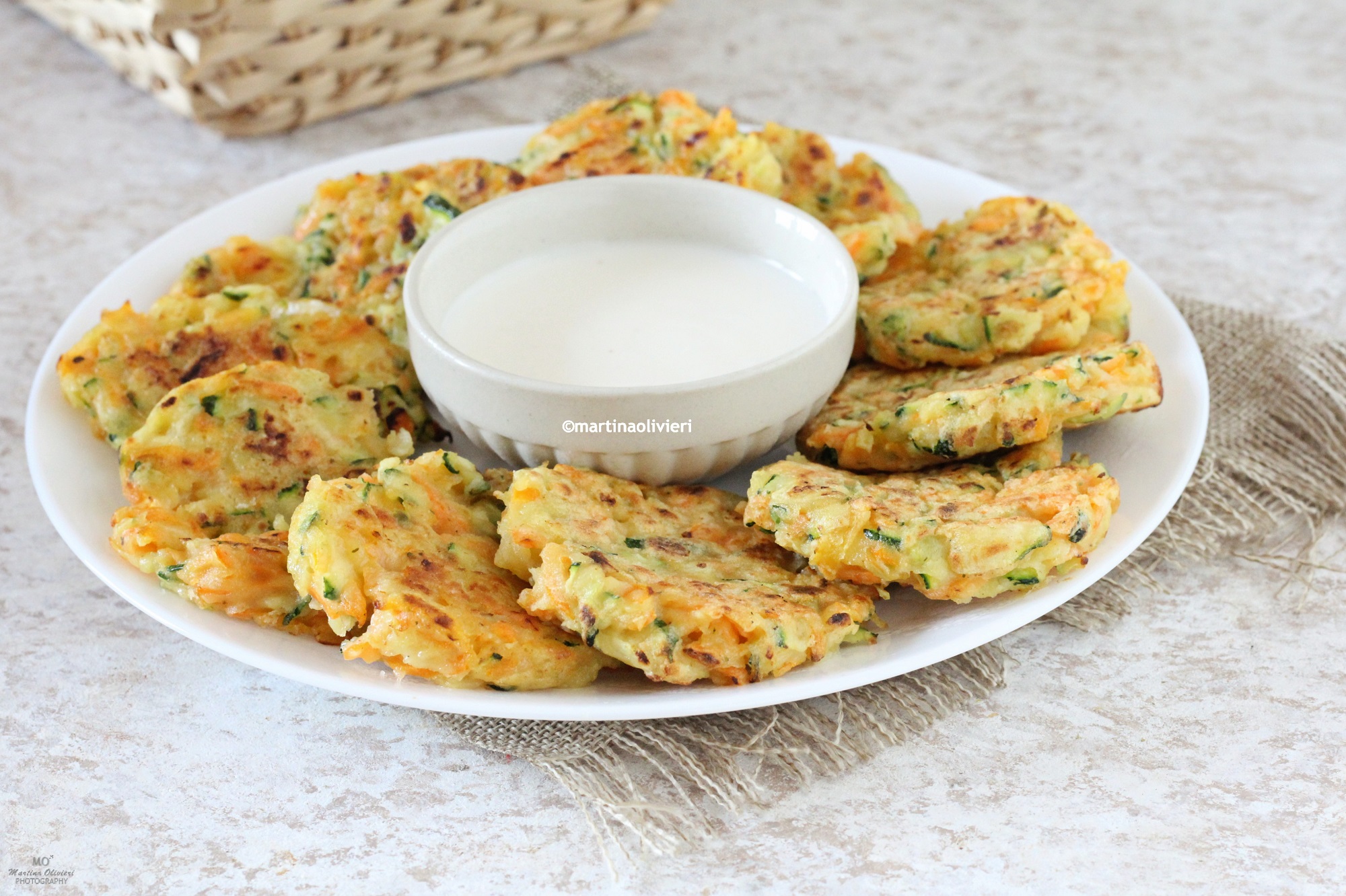 Frittelle di zucchine e carote