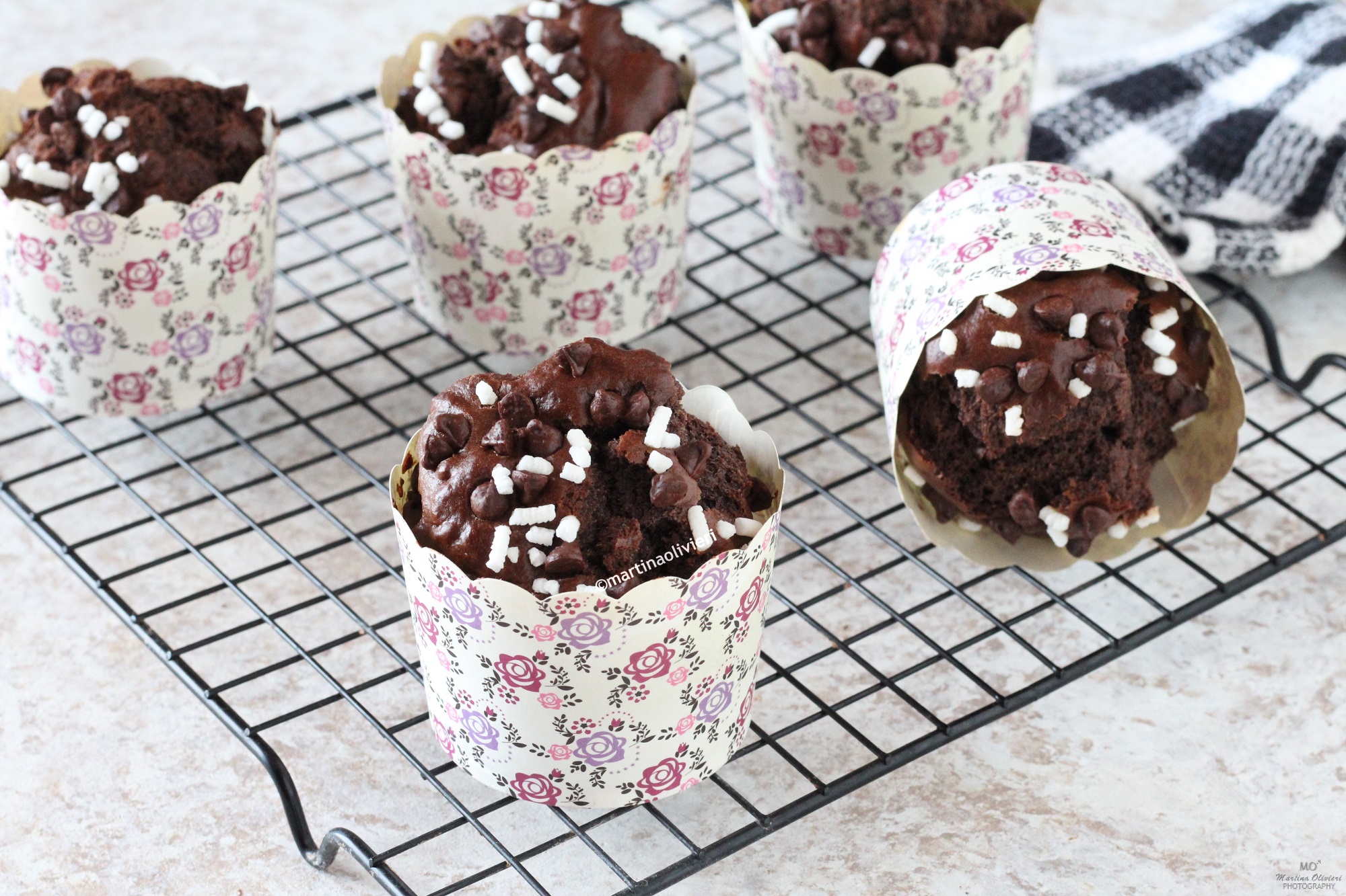 Muffin in friggitrice ad aria calda