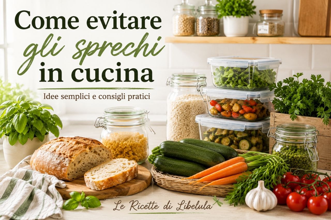 Come evitare gli sprechi in cucina con semplici idee