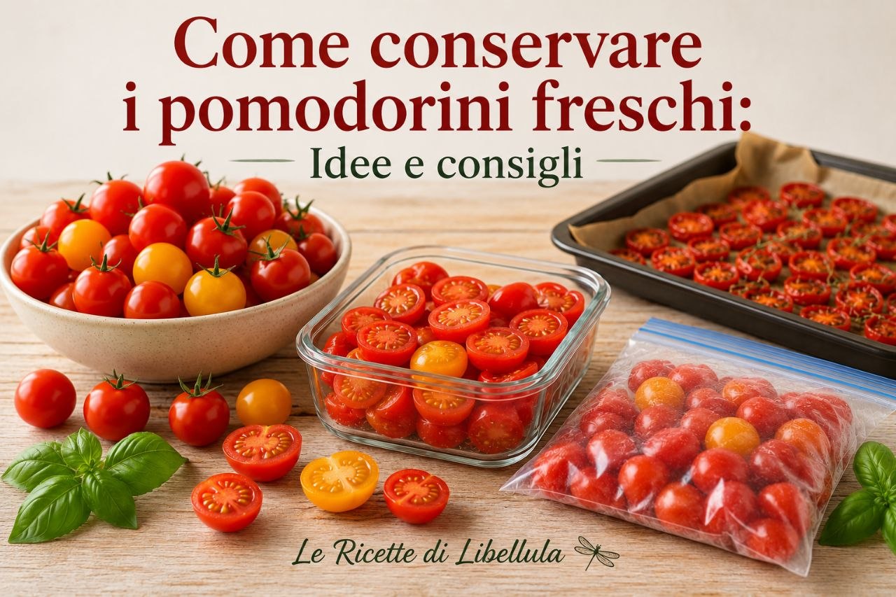 Come conservare i pomodorini freschi: idee e consigli