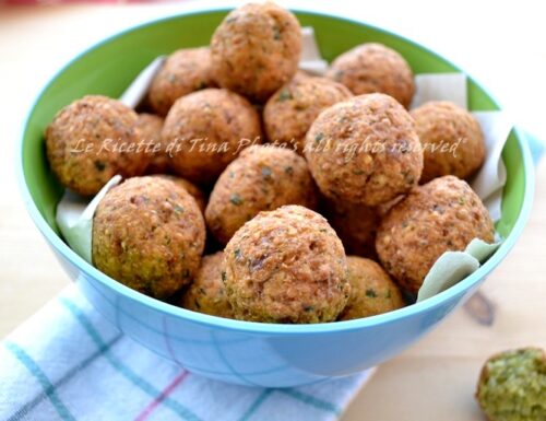 I FALAFEL FRITTI(POLPETTE DI CECI)