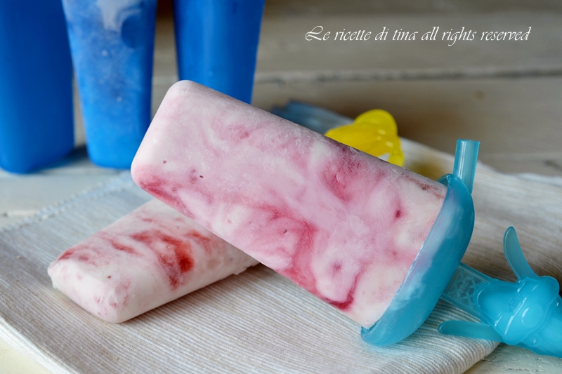 gelato allo yogurt,gelato con yogurt,gelato con frutta,le ricette di tina