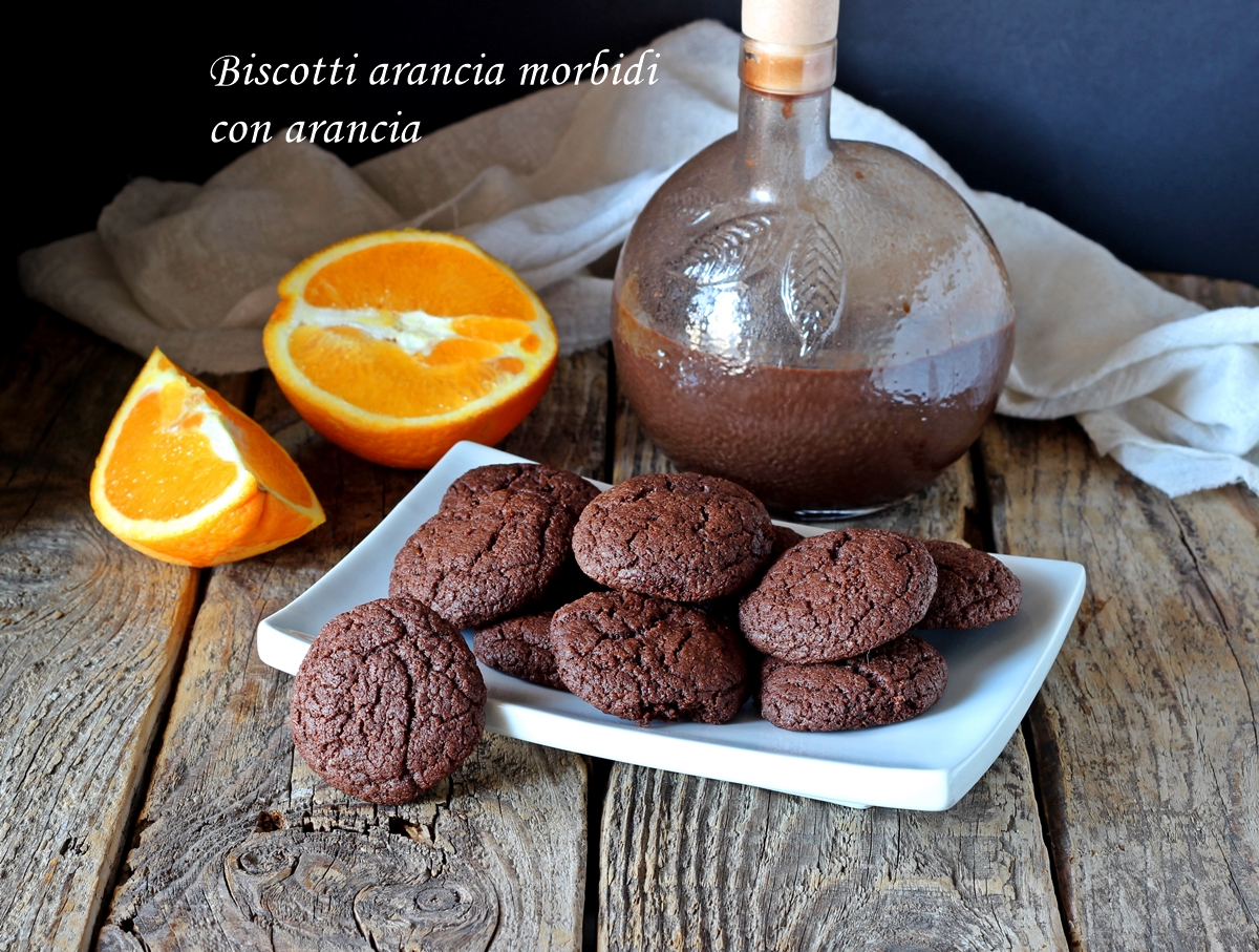 Biscotti Arancia Morbidi Al Cioccolato Ricetta Semplicissima