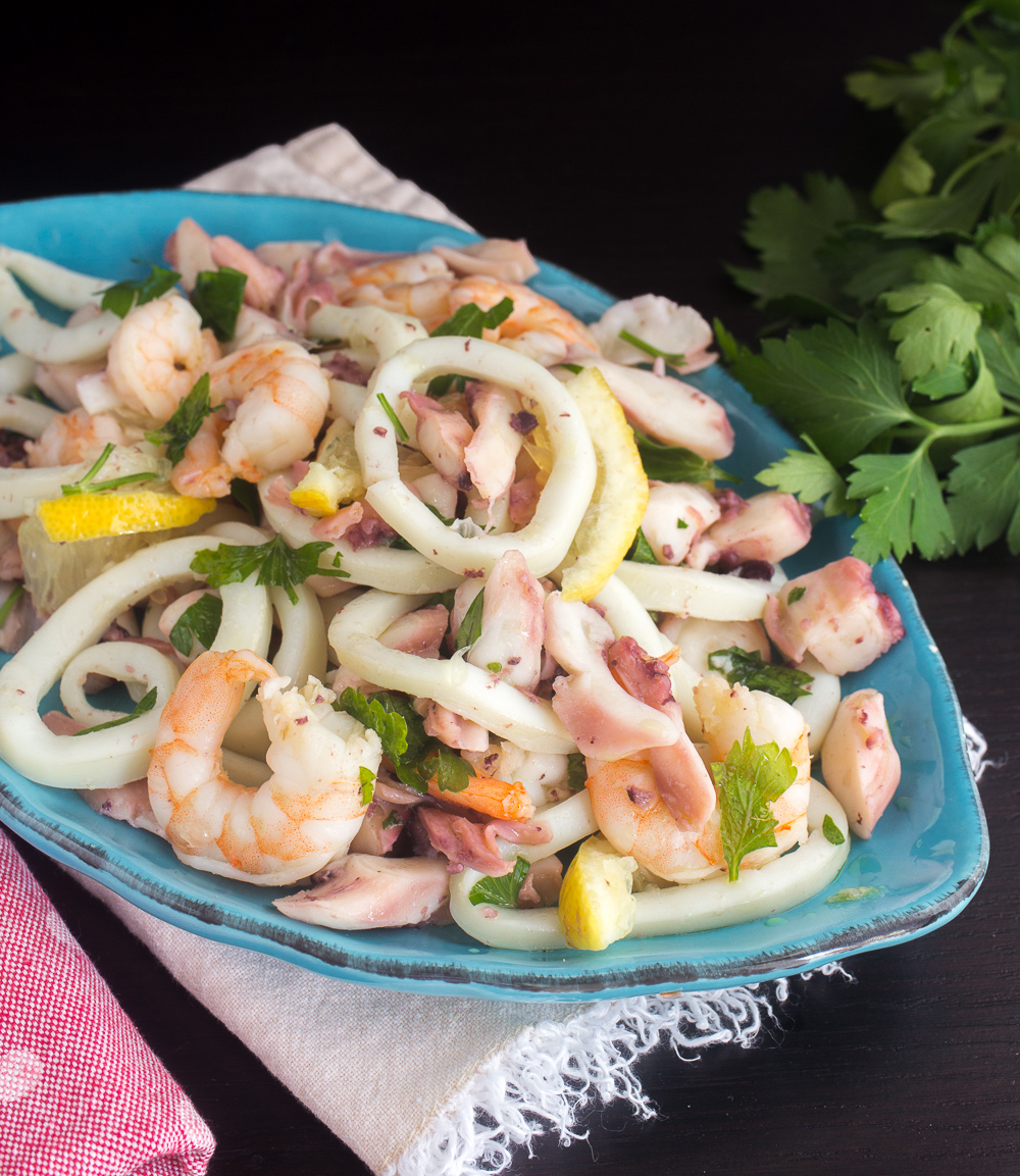 Insalata Di Mare Facile Veloce E Gustosa Antipasto O Secondo Di Pesce