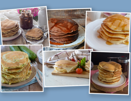 PANCAKE DOLCI E SALATI RACCOLTA