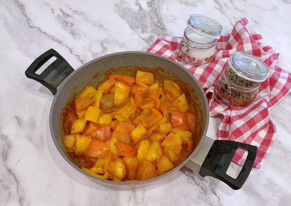 peperonata con patate 2