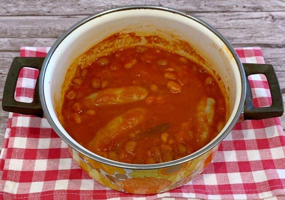 salsicce e fagioli al sugo 2