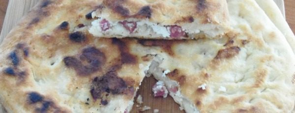 Ricetta pizza ripiena salame e ricotta |Pane&Cioccolatoblog