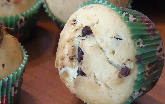 Muffin alle gocce di Cioccolato | PaneeCioccolatoblog