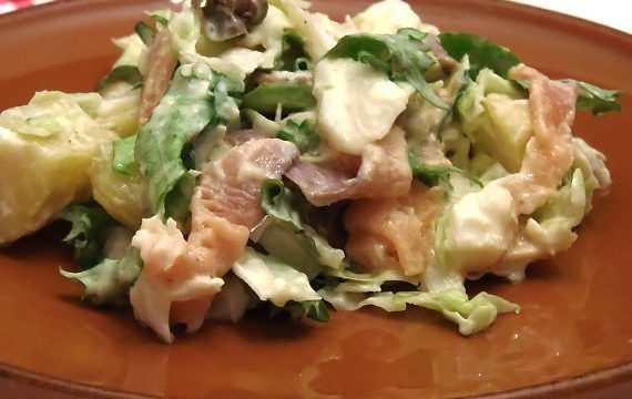 Insalata salmone baccala’ e patate