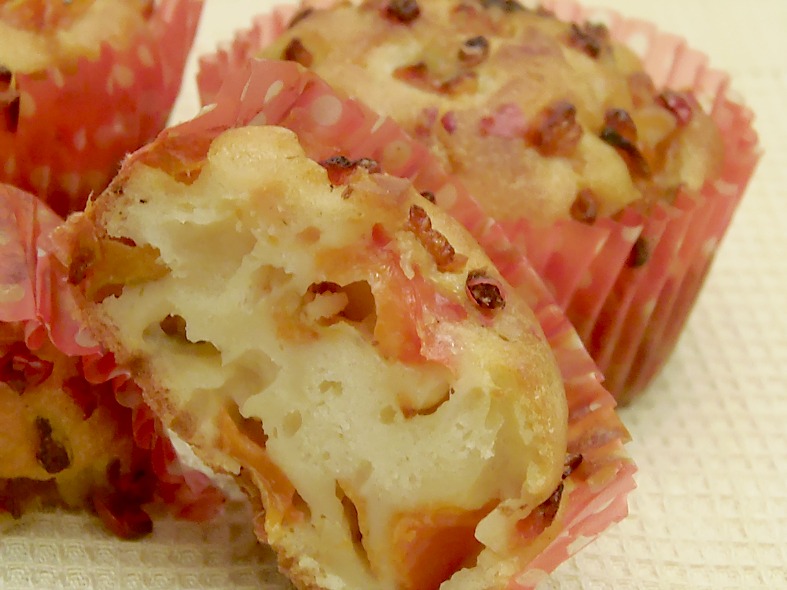 Muffin salati ai peperoni