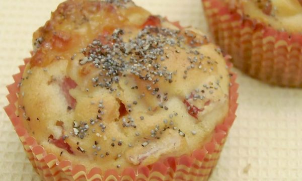 Ricetta Muffin salati al formaggio e prosciutto