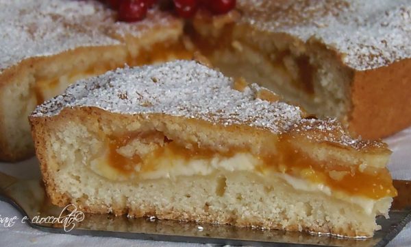 Torta Morbida albicocche e philadelphia