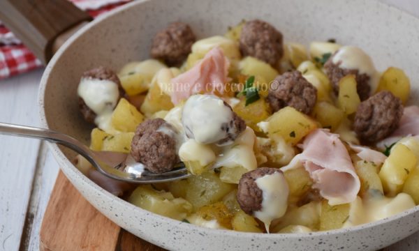 Patate polpette e mozzarella ricetta secondi