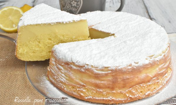 Torta Magica al Limone e Ricotta Cremosa Infallibile