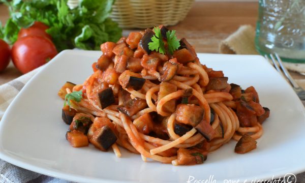 Spaghetti con le Melanzane