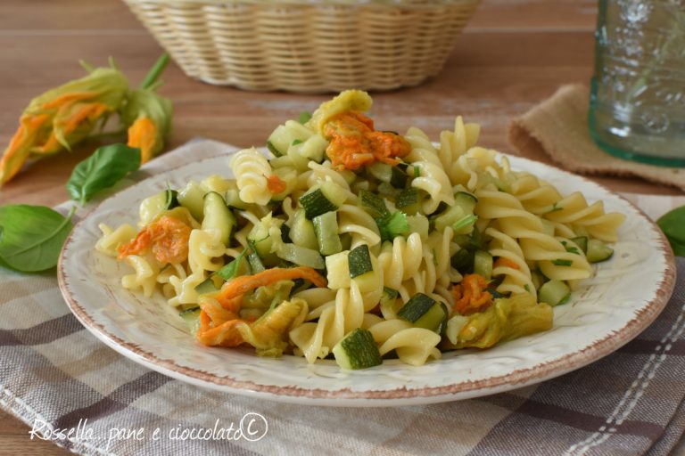 Pasta Zucchine E Fiori Di Zucca La Ricetta Originale Estiva Non Scotta 