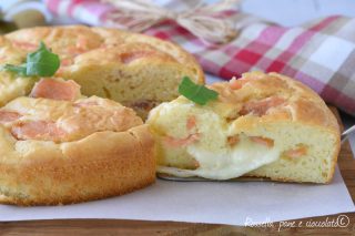 TORTA RUSTICA al BICCHIERE con Salmone