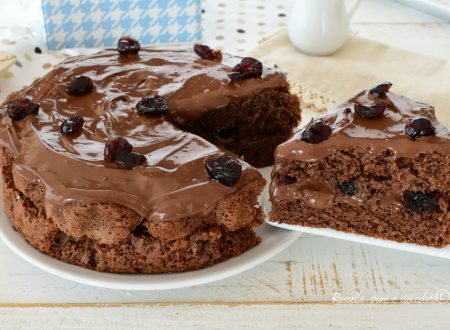 TORTA NUTELLA e AMARENE TORTA NUTELLA e AMARENE