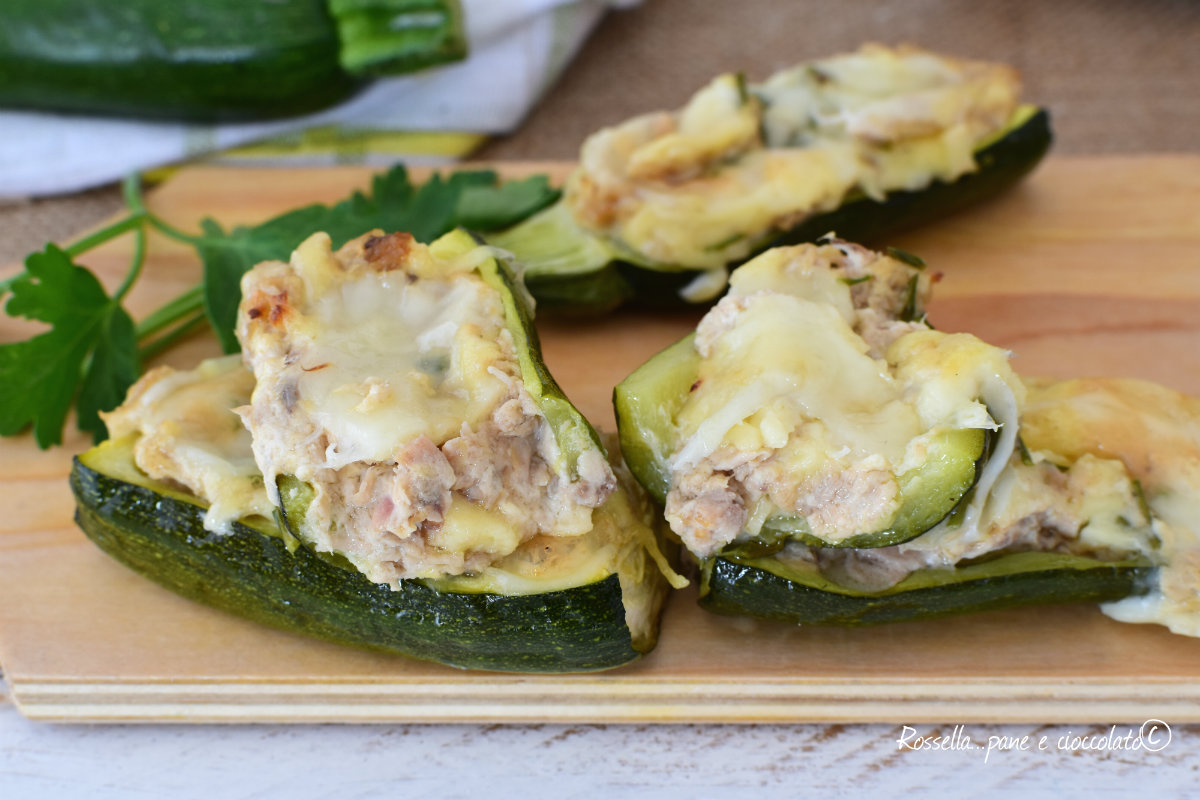 ZUCCHINE Ripiene Tonno e Philadelphia