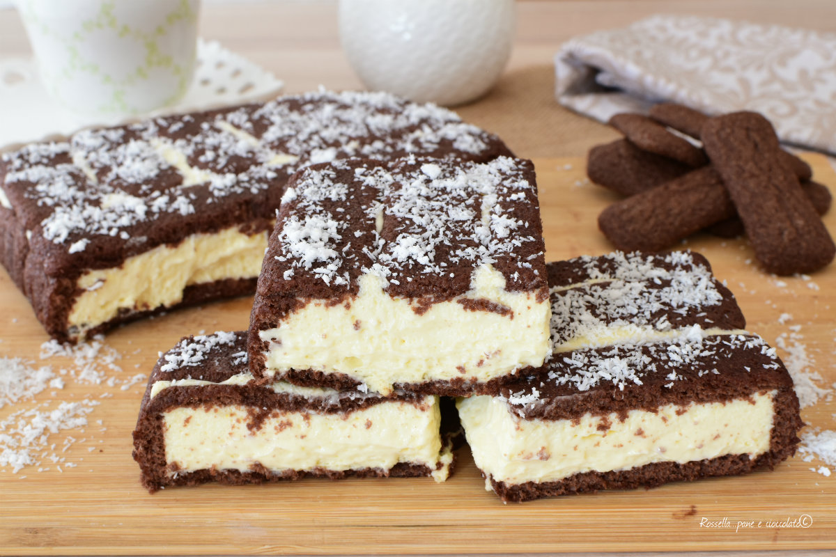 Dolce Ai Biscotti Pavesini E Tiramisu Ricetta Senza Cottura Facile