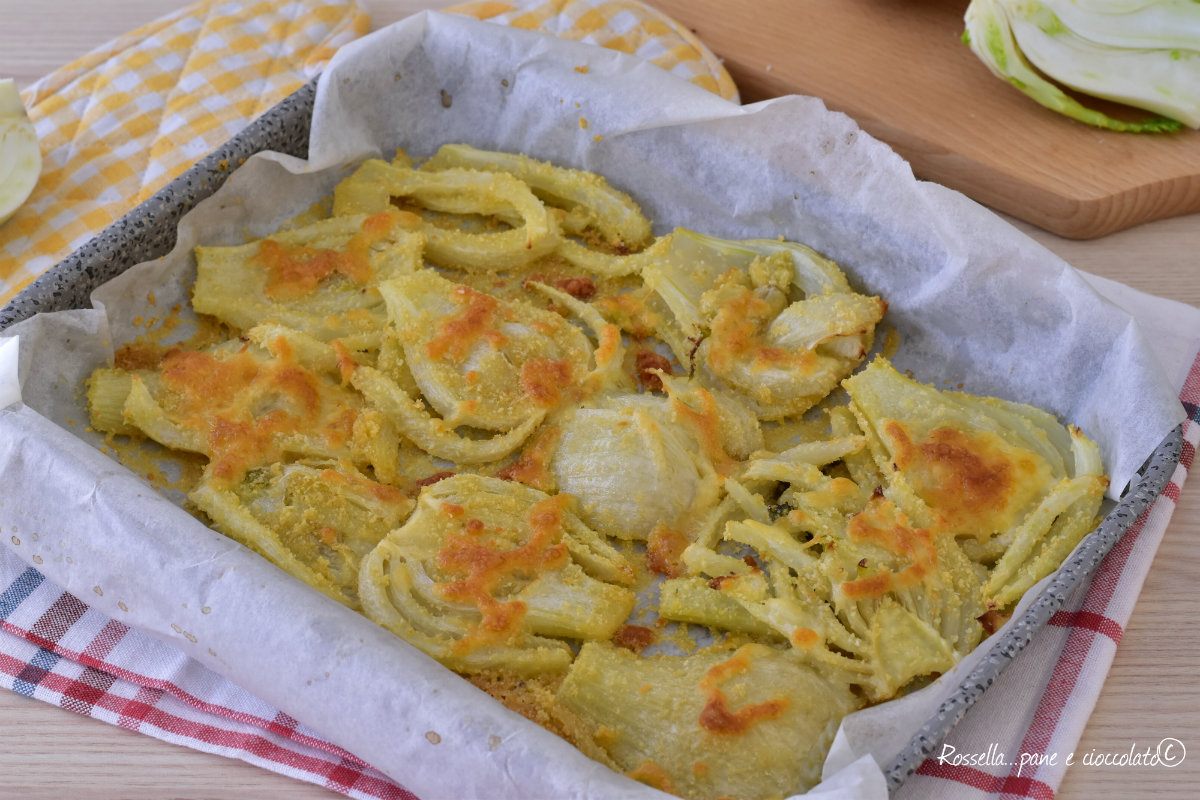 Finocchi Gratinati veloci CONTORNO con Mozzarella ...