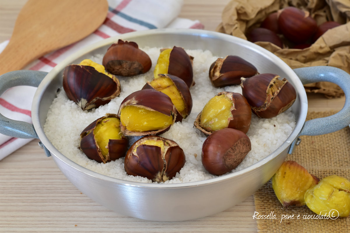 CASTAGNE In Padella Che Si Sbucciano Veloce RICETTA Senza Pellicina