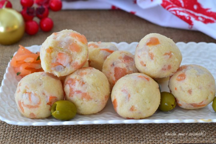 Palline Salmone e Gamberi ANTIPASTO 