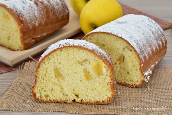 TORTA di MELE Tronchetto