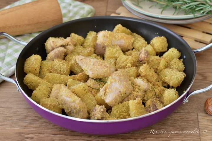 pollo e pattae in padella secondo piatto ricetta con il pollo ricette per la cena