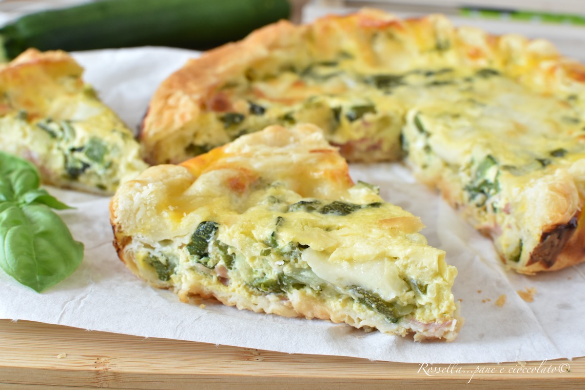 Torta Di Zucchine Rustica Ricetta Da Antipasto O Piatto Unico