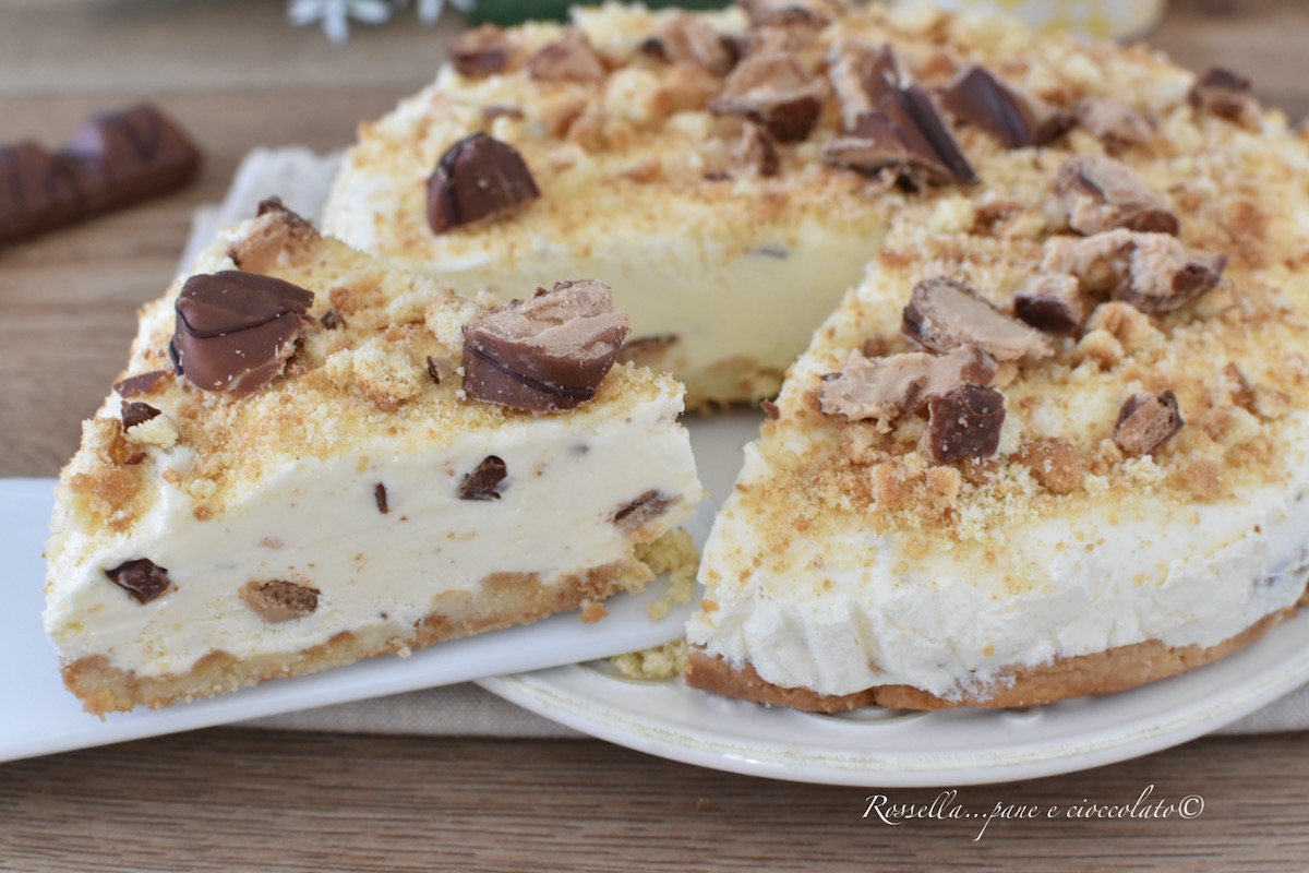 Torta Semifreddo con Kinder Bueno Ricetta DOLCE freddo senza gelatiera