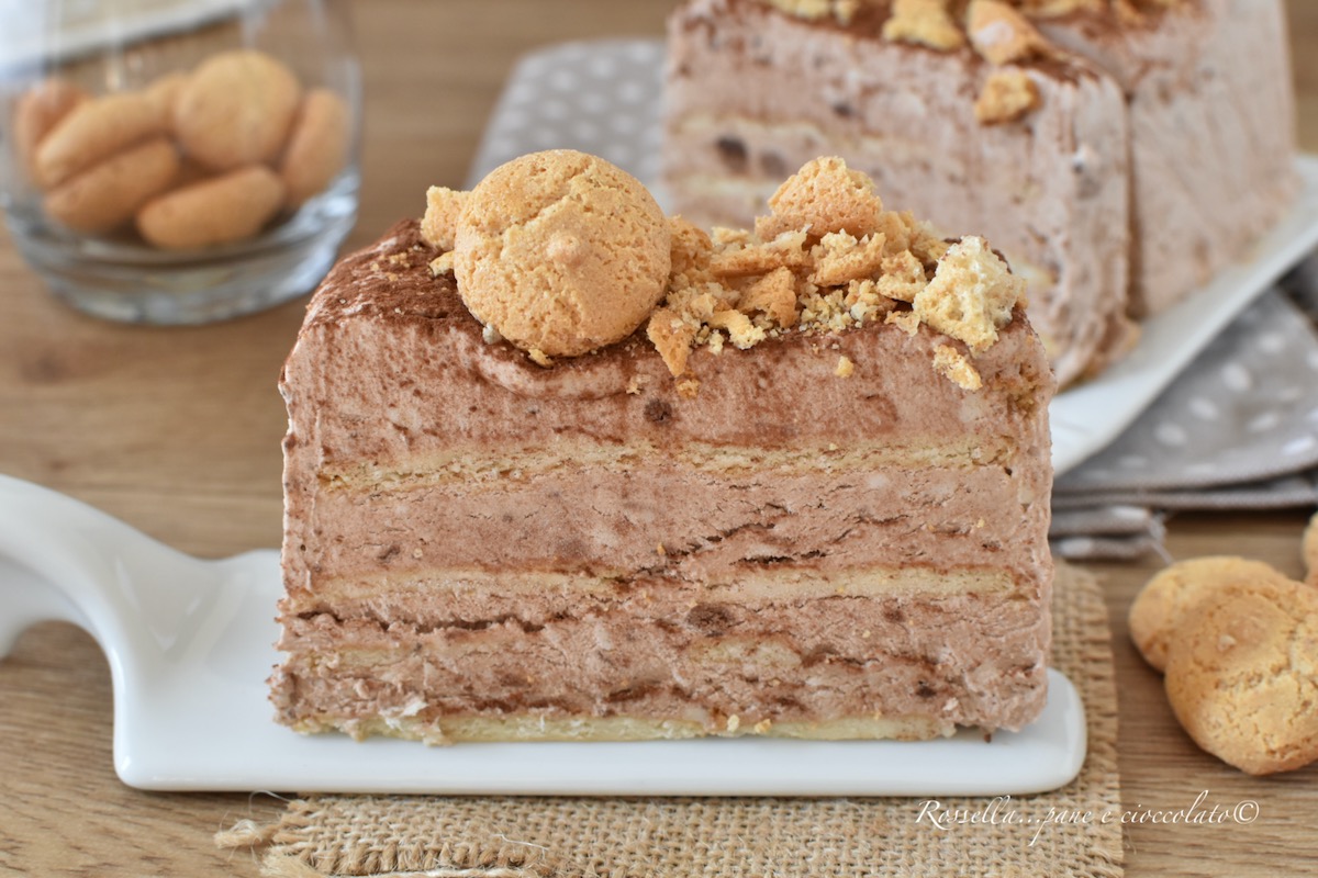 SEMIFREDDO Agli Amaretti E Nutella Ricetta Dolce Al Cucchiaio Facile