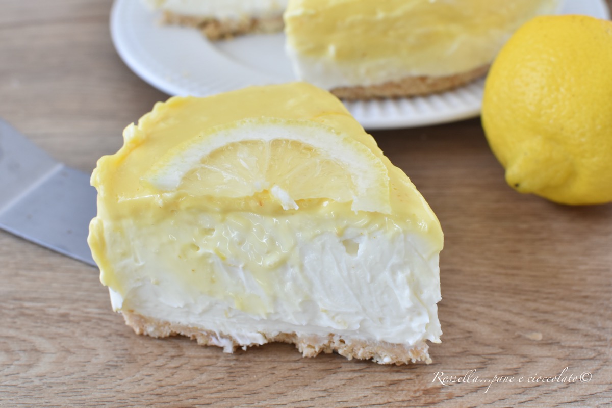 CHEESECAKE al LIMONE la Torta Fredda Dolce con Ricetta perfetta